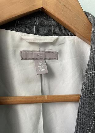 Піджак у смужку h&m 7