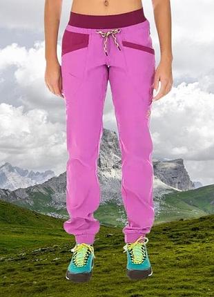 Жіночі скелелазні штани la sportiva mantra pant w фіолетового кольору