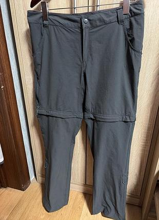Чоловічі брюки-трансформер the north face сірі