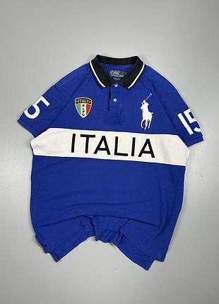 Футболка polo ralph lauren vintage чоловіча italia 15