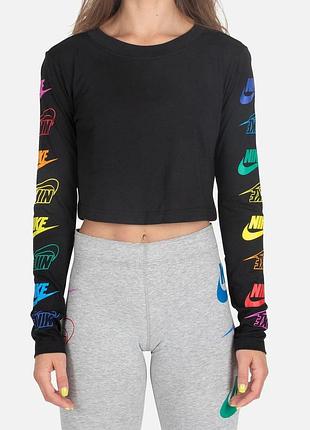 Лонгслів топ довгий рукав nike жіночий м