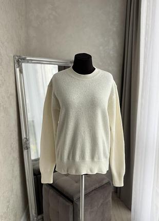 Білий светр uniqlo 100% вовна