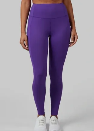 Легінси лосини з високою посадкою 32degrees royal purple