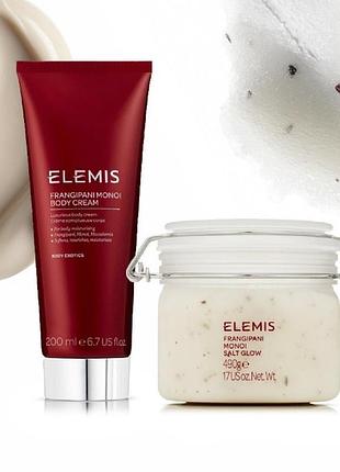 Жіночий подарунковий набір elemis frangipani duo для тіла