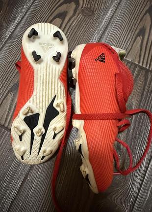 Бутси дитячі adidas червоні 2