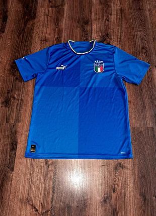 Мужская уникальная футбольная футболка jersey сборной италии puma оригинал