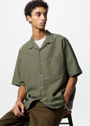 Cорочка хакі uniqlo m
