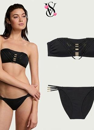 Новые черные плавки victoria ́s secret, размер м