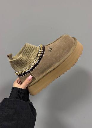 Уггі жіночі ugg tazz sock | khaki