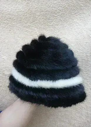 Тепла шапочка🖤🤍🖤
