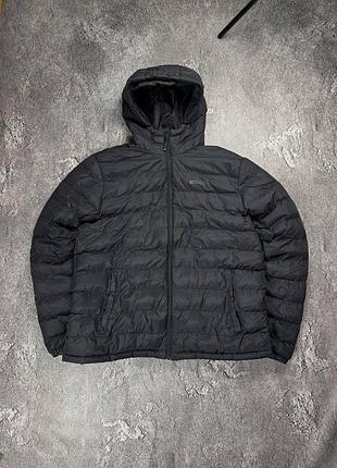 Чоловіча легка дута куртка пуховик mountain warehouse xl чорна