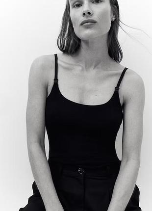Боді для годуючих жінок h&m чорний розмір l