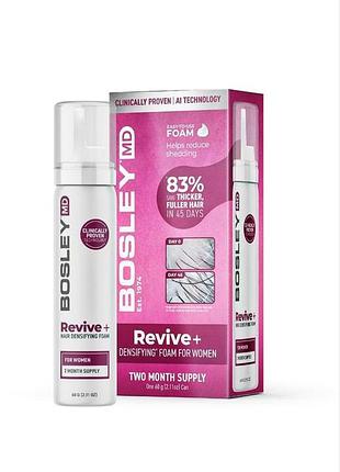 Bosley md revive + пена против выпадения волос у женщин 60гр