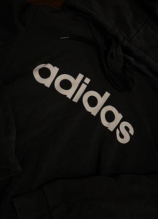 Чорна худі adidas original 2