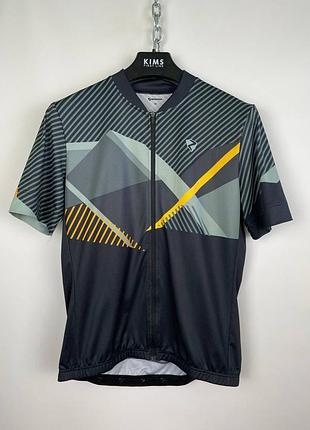 Ziener nelon cycling jersey мужская спортивная футболка, вело джерси