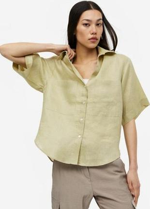Льняна сорочка h&m