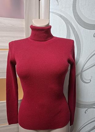 Гольф / водолазка b special из 100% шерсти мериноса (размер s).