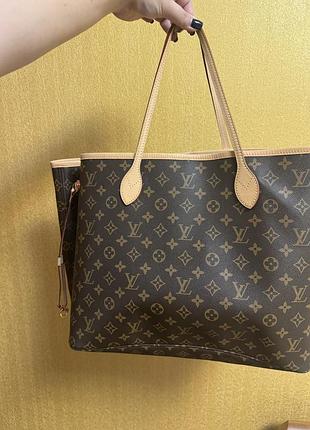 Жіноча сумка louis vuitton коричнева