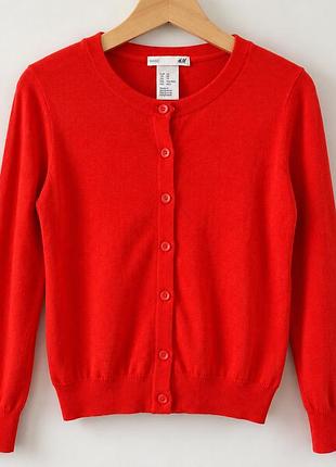 Жіночий светр h&m basic червоний xs