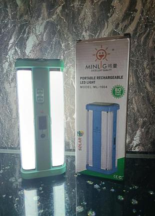 Аккумуляторный led фонарь 3