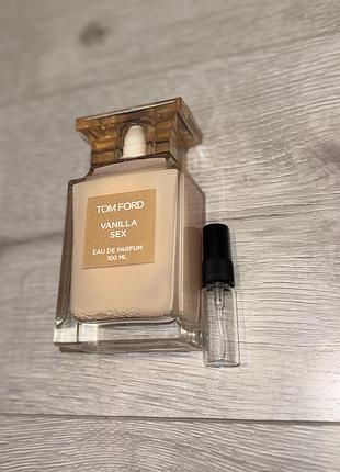 Парфуми vanilla sex tom ford  духи на розпив ванільний аромат унісекс