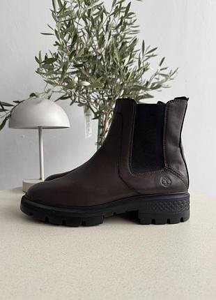 Жіночі шкіряні черевики челсі timberland розмір 42