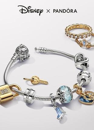 Новий браслет для жінок pandora disney попелюшка