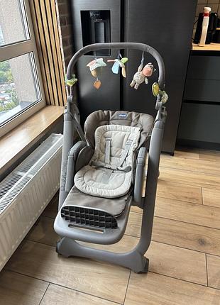Стільчик для годування chicco polly magic relax