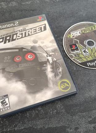 Диск need for speed pro street (playstation 2)
