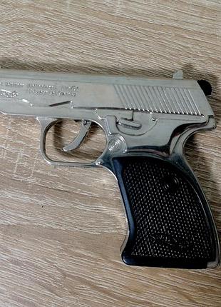 Зажигалка пистолет газовая carl walther.