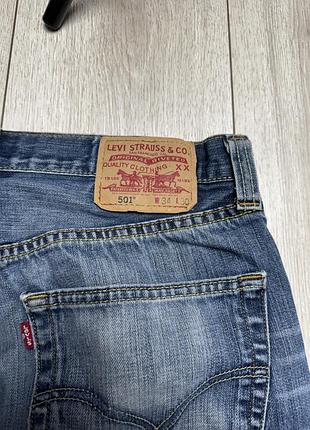 Levis 501 straight leg button-fly, w34 l30 vintage 6
