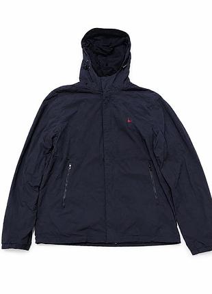 Чоловіча вітровка jack wills з капюшоном, синя, xl