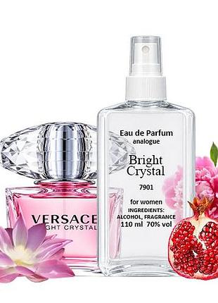 Парфумована вода versace bright crystal (parfum city) 110 мл