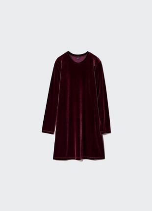 Сукня велюрова uniqlo (481356)