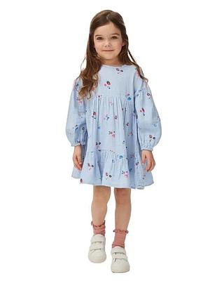 Неймовірна стильна муслінова сукня в квіточку на дівчинку 6/7р m&s collection