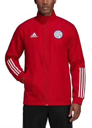 Оригінальна олімпійка adidas condivo 20 «лестер сіті» / куртка leicester city fc, розмір s (ed9248)
