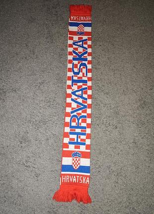 Футбольний шарф збірної хорватії (hrvatska / croatia)