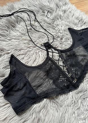 Жіночий корсет intimissimi чорний розмір m