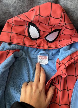 Дощовий костюм spider-man marvel primark, фліс, 98 см 2
