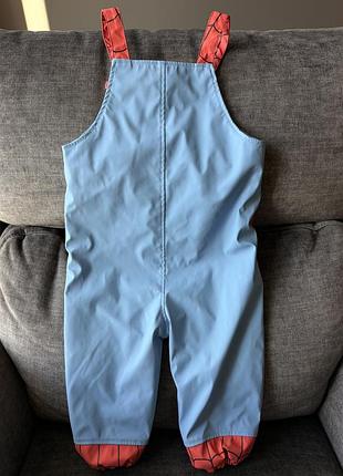 Дощовий костюм spider-man marvel primark, фліс, 98 см 8