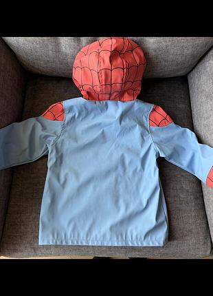 Дощовий костюм spider-man marvel primark, фліс, 98 см 3