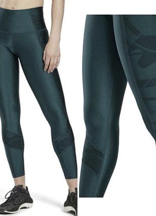 Спортивні лосини reebok shiny yoga pose scribble tints