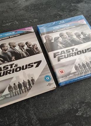 Диск fast &amp; furious 7 (blu ray)