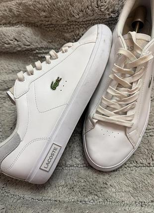 Кросівки чоловічі lacoste 44 р.( уст 28 см,вʼєтнам