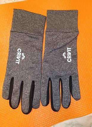 Спортивні сенсорні рукавички crivit (німеччина), розмір 7 (s)