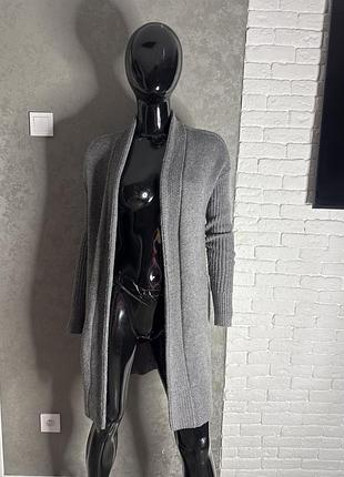 Кардиган з вовком на спині кофта з вовною мериноса banana republic, xs