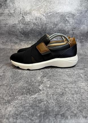 Оригинальные кроссовки кожаные clark's 6