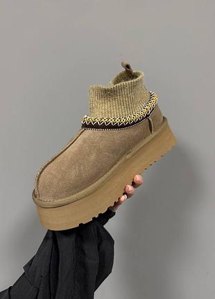Уггі ugg tazz sock |  khaki premium 8