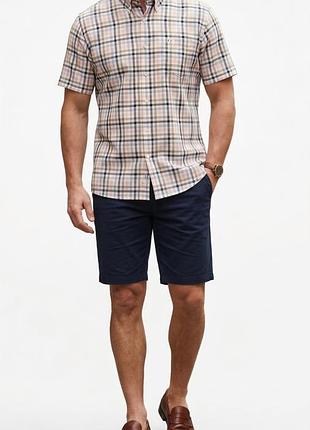 Мужская рубашка с коротким рукавом barbour