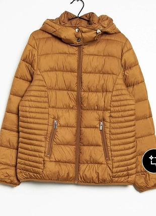 Яркая демисезонная стеганая куртка street one, р. 38